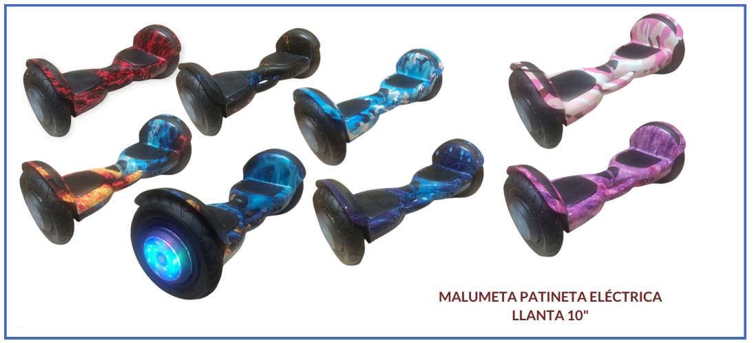 Malumeta Hoverboard 10 Pulgadas Bt